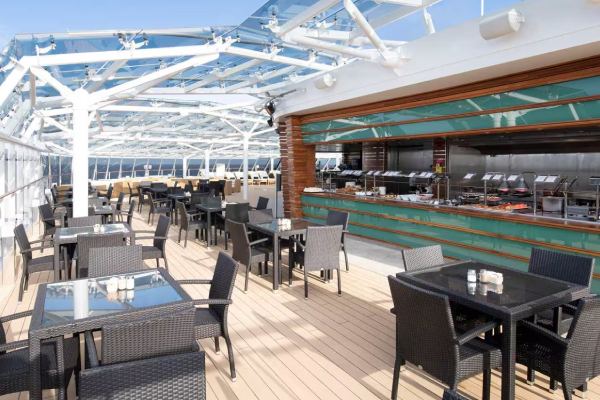 MSC Yacht Club Grill & Bar cruise highlight