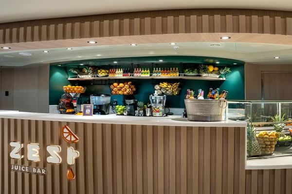 Zest - Juice Bar cruise highlight