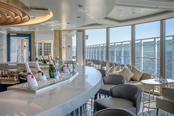 Fizz - Champagne Bar cruise highlight