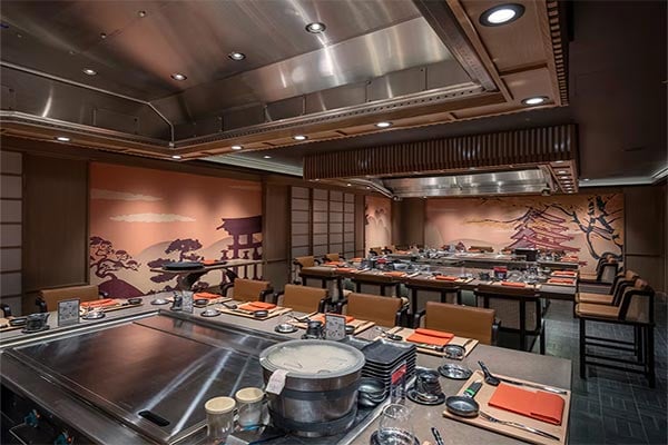 Kaito Teppanyaki cruise highlight