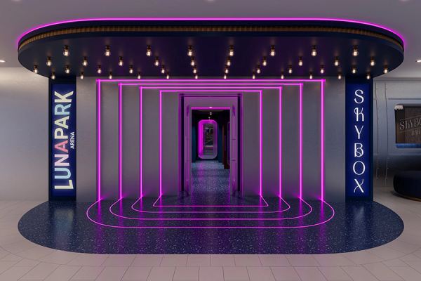 MSC Luna Park Arena cruise highlight