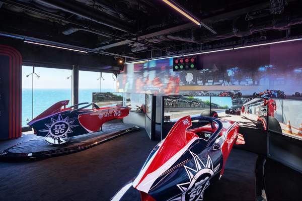 MSC Formula Racer cruise highlight