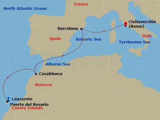 Cruise Map