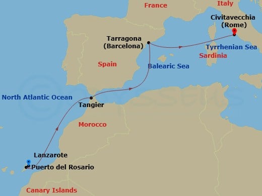 Cruise Map