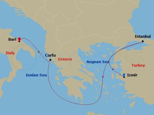 Cruise Map