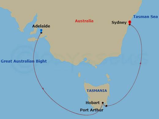Cruise Map