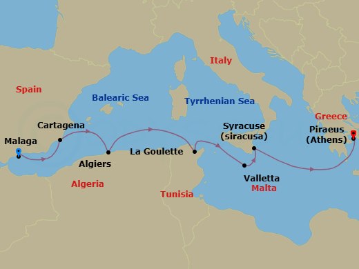 Cruise Map