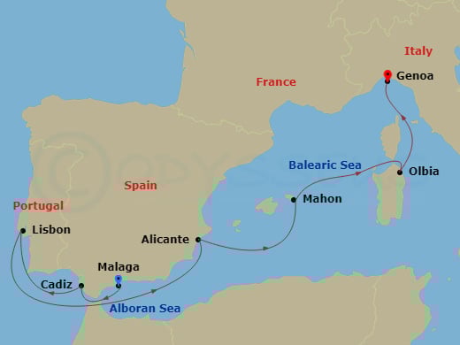 Cruise Map
