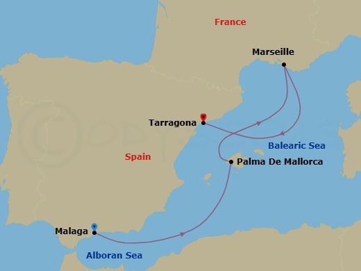 Cruise Map