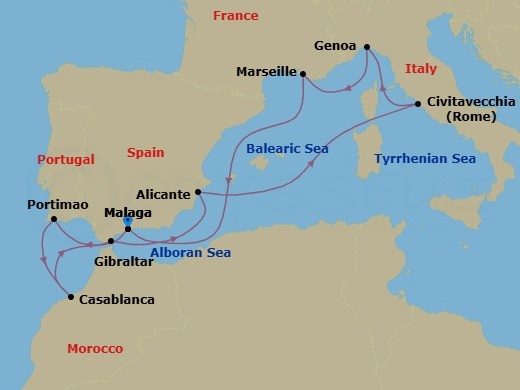 Cruise Map