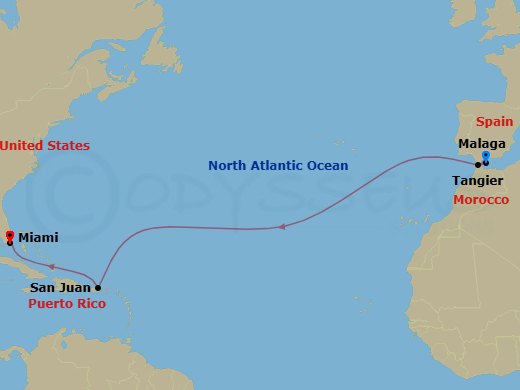 Cruise Map