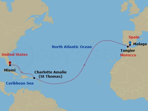 Cruise Map
