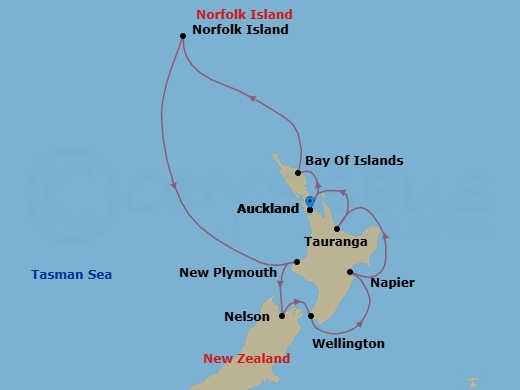 Cruise Map