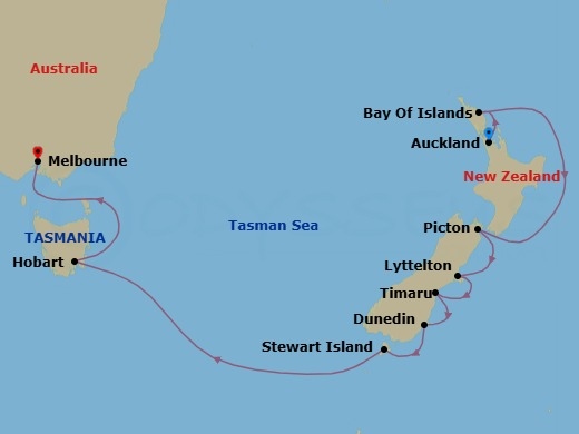 Cruise Map