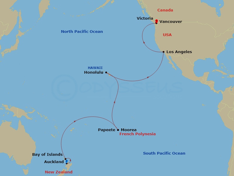 Cruise Map