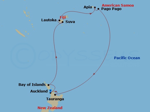 Cruise Map