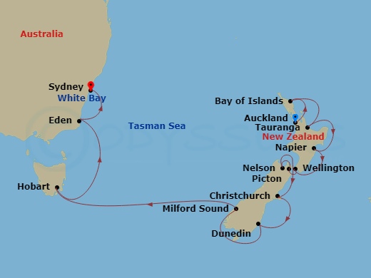 Cruise Map