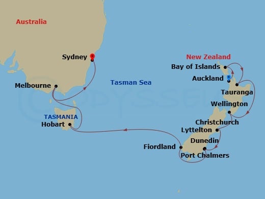Cruise Map