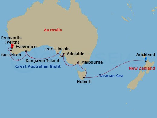 Cruise Map