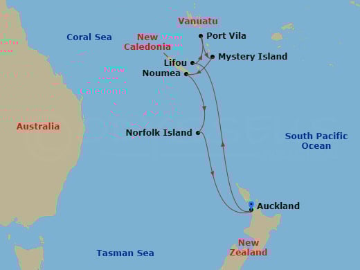 Cruise Map