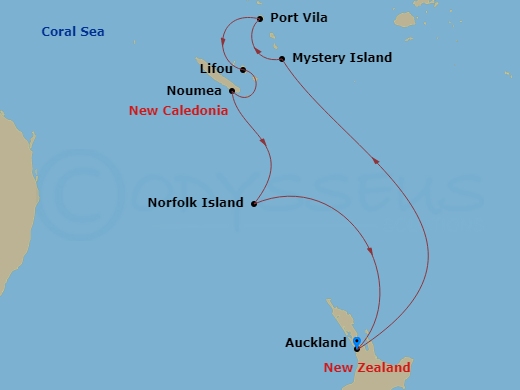 Cruise Map