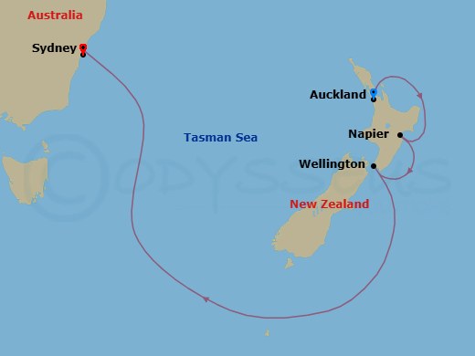 Cruise Map