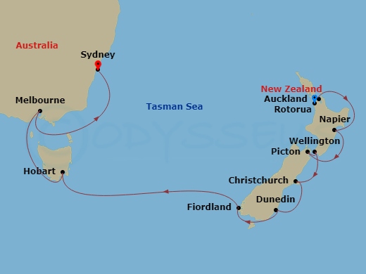 Cruise Map