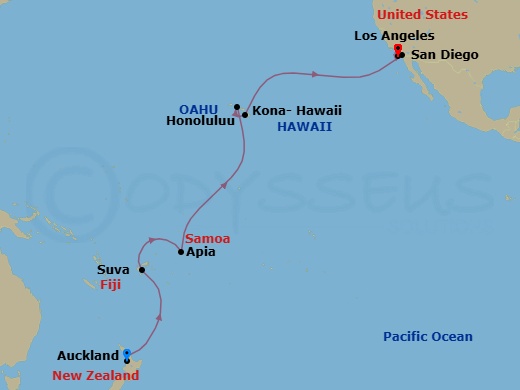Cruise Map