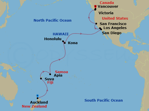 Cruise Map