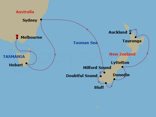 Cruise Map