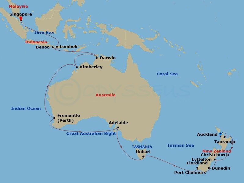 Cruise Map