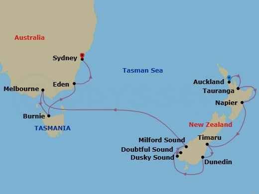 Cruise Map