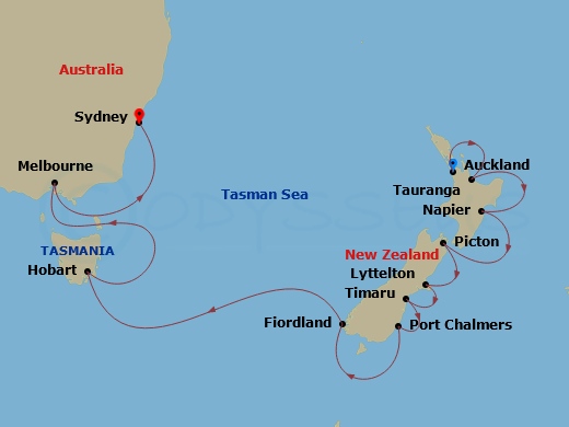 Cruise Map