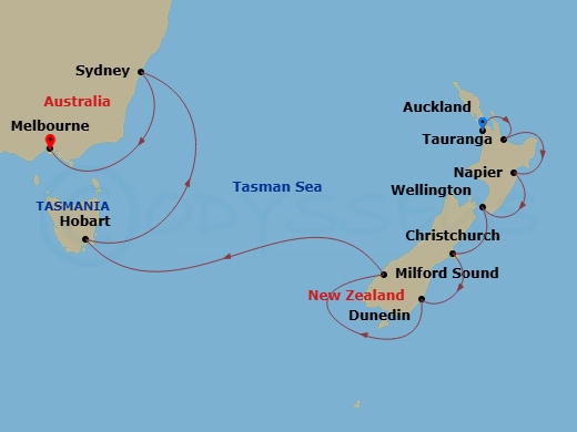 Cruise Map