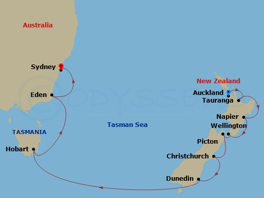 Cruise Map