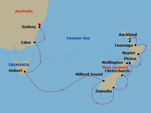 Cruise Map