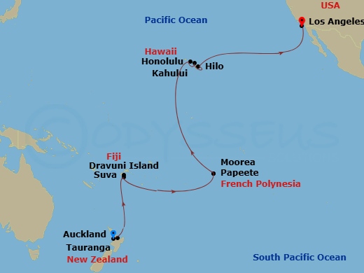 Cruise Map