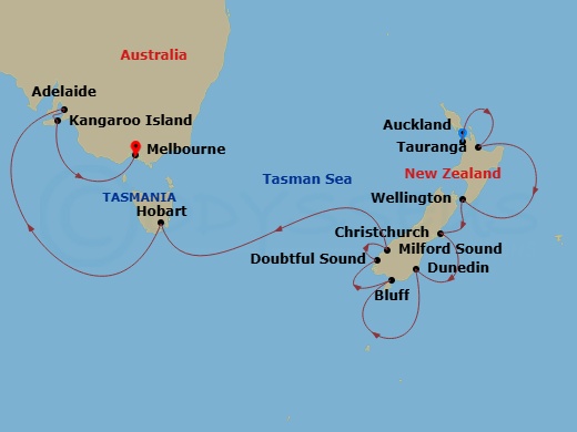 Cruise Map