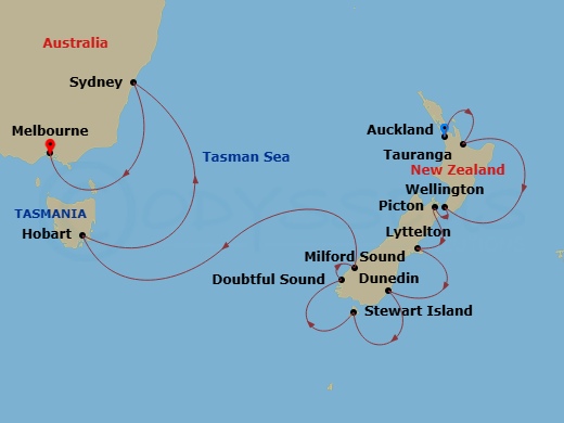 Cruise Map