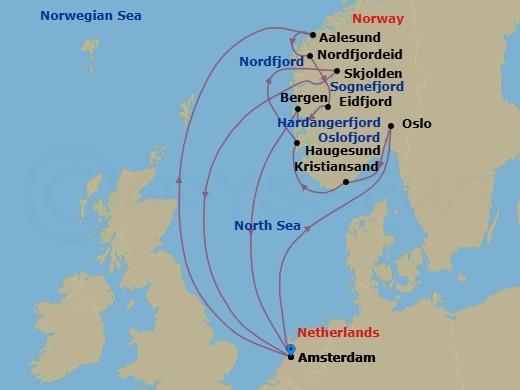 Cruise Map