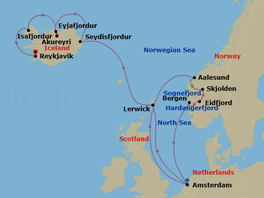 Cruise Map