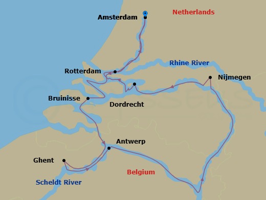 Cruise Map