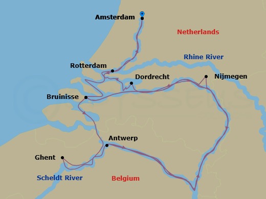 Cruise Map