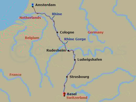 Cruise Map