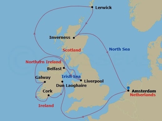 Cruise Map