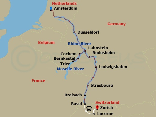 Cruise Map