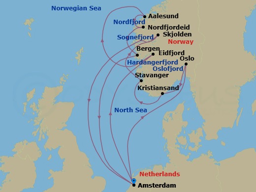 Cruise Map