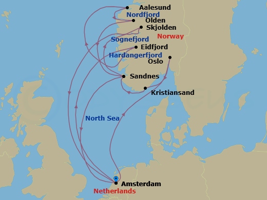 Cruise Map