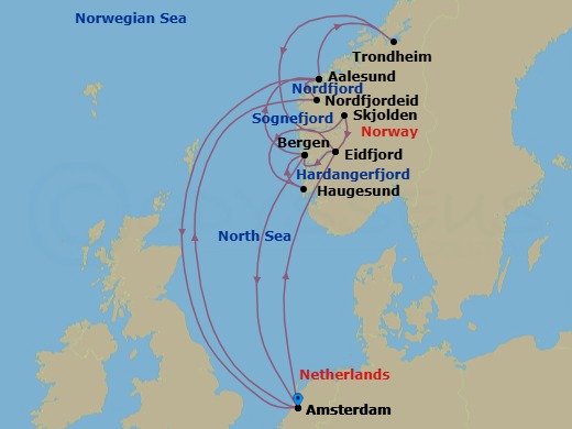 Cruise Map