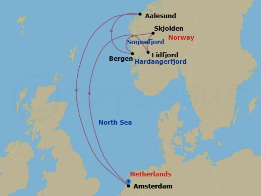 Cruise Map